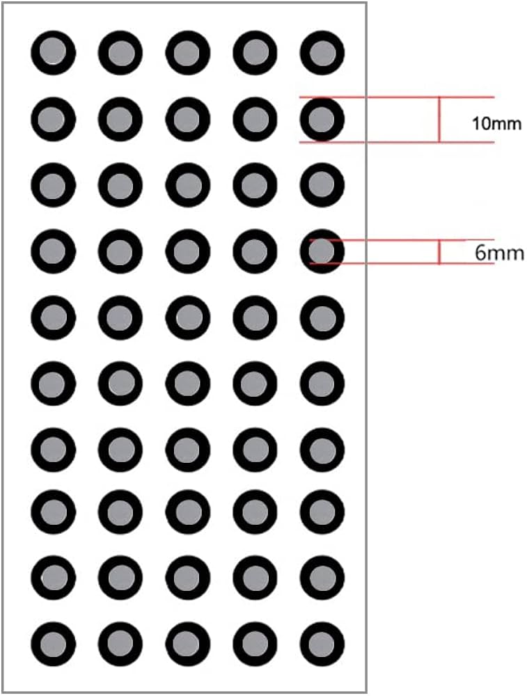 Creality Scanning Markers, 6mm Diameter, 50 Stickers