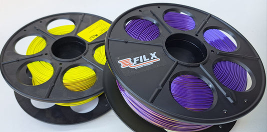 FIL-X PLA Dual Silk YELLOW PURPLE - 1.75mm 1kg