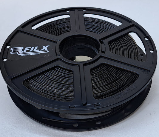 FIL-X PLA Glitter - BLACK - 1.75mm 1Kg
