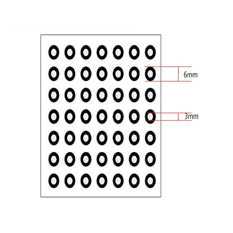 Creality Scanning Markers, 3mm Diameter, 98 Stickers