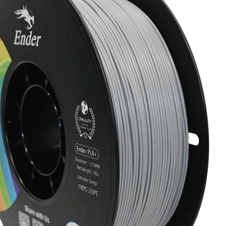 Creality Ender PLA+ Filament, 1Kg, 1.75mm, Grey